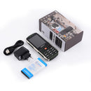 SERVO H8 Mobile Phone, Russian Key, 3000mAh Battery, 2.8 inch, Spredtrum SC6531CA, 21 Keys, Support Bluetooth, FM, Magic Sound, Flashlight, GSM, Quad SIM(Green)
