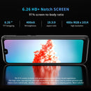 [HK Warehouse] HOTWAV H1, 2GB+16GB, Dual Back Cameras, Fingerprint Identification, 6.26 inch Android 11 MTK6580 Quad Core up to 1.3GHz, Network: 3G, Dual SIM(Black)