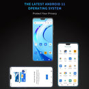 [HK Warehouse] HOTWAV H1, 2GB+16GB, Dual Back Cameras, Fingerprint Identification, 6.26 inch Android 11 MTK6580 Quad Core up to 1.3GHz, Network: 3G, Dual SIM(Blue)
