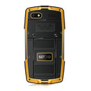 SERVO X7 Plus Rugged Phone, 2GB+16GB, IP68 Waterproof Dustproof Shockproof, Front Fingerprint Identification, 2.45 inch Android 6.0 MTK6737 Quad Core 1.3GHz, NFC, OTG, Network: 4G, Support Google Play, with Docking Charger(Yellow)
