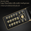 SATREND A15-M Dual-screen Flip Elder Phone, 3.0 inch + 1.77 inch, MTK6261D, Support FM, Network: 2G, Big Keys, Dual SIM(Coffee)