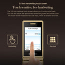 SATREND A15-M Dual-screen Flip Elder Phone, 3.0 inch + 1.77 inch, MTK6261D, Support FM, Network: 2G, Big Keys, Dual SIM(Coffee)