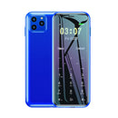 ULCOOL V8 Card Mobile Phone, 1000mAh Battery, 1.44 inch, MTK6261D, Support Bluetooth, FM, Magic Sound, GSM, Dual SIM (Blue)