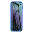 ULCOOL V8 Card Mobile Phone, 1000mAh Battery, 1.44 inch, MTK6261D, Support Bluetooth, FM, Magic Sound, GSM, Dual SIM (Blue)