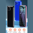 ULCOOL V8 Card Mobile Phone, 1000mAh Battery, 1.44 inch, MTK6261D, Support Bluetooth, FM, Magic Sound, GSM, Dual SIM (Black)