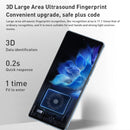 vivo X Note 5G V2170A, 50MP Camera, 8GB+256GB, Quad Back Cameras, Screen Ultrasound Fingerprint Identification, 5000mAh Battery, 7.0 inch Android 12.0 OriginOS Ocean Qualcomm Snapdragon 8 Gen1 Octa Core up to 3.0GHz, NFC, OTG, Network: 5G(Blue)