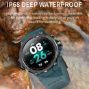 M juniu HM03 Sports Health Smart Watch, Support GPS / Heart Rate / Blood Oxygen / Sleep Monitoring (Blue)