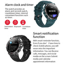 M juniu HM03 Sports Health Smart Watch, Support GPS / Heart Rate / Blood Oxygen / Sleep Monitoring (Blue)