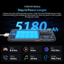 [HK Warehouse] Blackview BV5200 Rugged Phone, 4GB+32GB, IP68/IP69K/MIL-STD-810H, Face Unlock, 5180mAh Battery, 6.1 inch Android 12 MTK6761 Helio A22 Quad Core up to 2.0GHz, Network: 4G, NFC, OTG, Dual SIM(Grey)