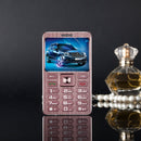 SATREND A10 Card Mobile Phone, 1.77 inch, MTK6261D, 21 Keys, Support Bluetooth, MP3, Anti-lost, Remote Capture, FM, GSM, Dual SIM(Rose Gold)