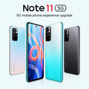 Xiaomi Redmi Note 11 5G, 50MP Camera, 8GB+128GB, Dual Back Cameras, 5000mAh Battery, Side Fingerprint Identification, 6.6 inch MIUI 12.5 (Android R) Dimensity 810 6nm Octa Core up to 2.4GHz, Network: 5G, Dual SIM, Not Support Google Play(Milky Way Blue)