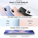 Xiaomi 11 Youth Vitality 5G, 64MP Camera, 8GB+256GB, Triple Back Cameras, Side Fingerprint Identification, 6.55 inch MIUI 12.5 (Android 11) Qualcomm Snapdragon 778G 5G Octa Core up to 2.4GHz, Network: 5G, NFC(Black)