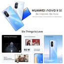 Huawei nova 9 SE 4G JLN-AL00, 108MP Camera, 8GB+256GB, China Version, Quad Back Cameras, Side Fingerprint Identification, 6.78 inch HarmonyOS 2.0.1 Qualcomm Snapdragon 680 Octa Core up to 2.4GHz, Network: 4G, OTG, Not Support Google Play(White)