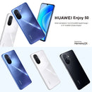 Huawei Enjoy 50 4G MGA-AL00, 8GB+128GB, China Version, Dual Back Cameras, 6000mAh Battery, Face ID & Side Fingerprint Identification, 6.75 inch HarmonyOS 2 Octa Core, Network: 4G, OTG, Not Support Google Play(White)