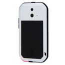 LOVE MEI for HTC One E8 Powerful Waterproof Dustproof Shockproof Anti-slip Metal Protective Case(White)