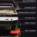 LOVE MEI for HTC One E8 Powerful Waterproof Dustproof Shockproof Anti-slip Metal Protective Case(White)