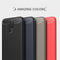 For Huawei Mate 10 Lite Brushed Carbon Fiber Texture TPU Shockproof Anti-slip Soft Protective Back Cover Case(Black)