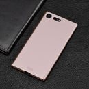 MOFI for Sony Xperia XZ1 Compact PC Ultra-thin Full Coverage Protective Back Cover Case(Gold)