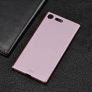 MOFI for Sony Xperia XZ1 Compact PC Ultra-thin Full Coverage Protective Back Cover Case(Rose Gold)