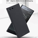 MOFI for Sony Xperia XZ1 Compact PC Ultra-thin Full Coverage Protective Back Cover Case(Rose Gold)