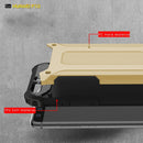 For Huawei P10 Tough Armor TPU + PC Combination Case(Gold)