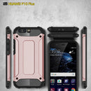 For Huawei P10 Plus Tough Armor TPU + PC Combination Case(Rose Gold)