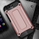 For Huawei P10 Plus Tough Armor TPU + PC Combination Case(Rose Gold)