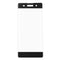 For Sony Xperia XA 0.26mm 9H Surface Hardness 3D Explosion-proof Colorized Silk-screen Tempered Glass Full Screen Film(Black)