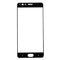 For OnePlus Three 0.26mm 9H Surface Hardness Explosion-proof Colorized Silk-screen Tempered Glass Full Screen Film(Black)
