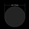 ENKAY Hat-Prince for 42mm Diameter Circular Dial Smart Watch 0.2mm 9H Surface Hardness 2.15D Curved Explosion-proof Tempered Glass Screen Film