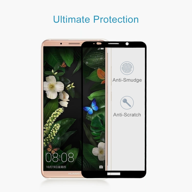 For Huawei Mate 10 Pro 9H Surface Hardness 2.5D Curved Edge HD Explosion-proof Tempered Glass Screen Protector(Black)