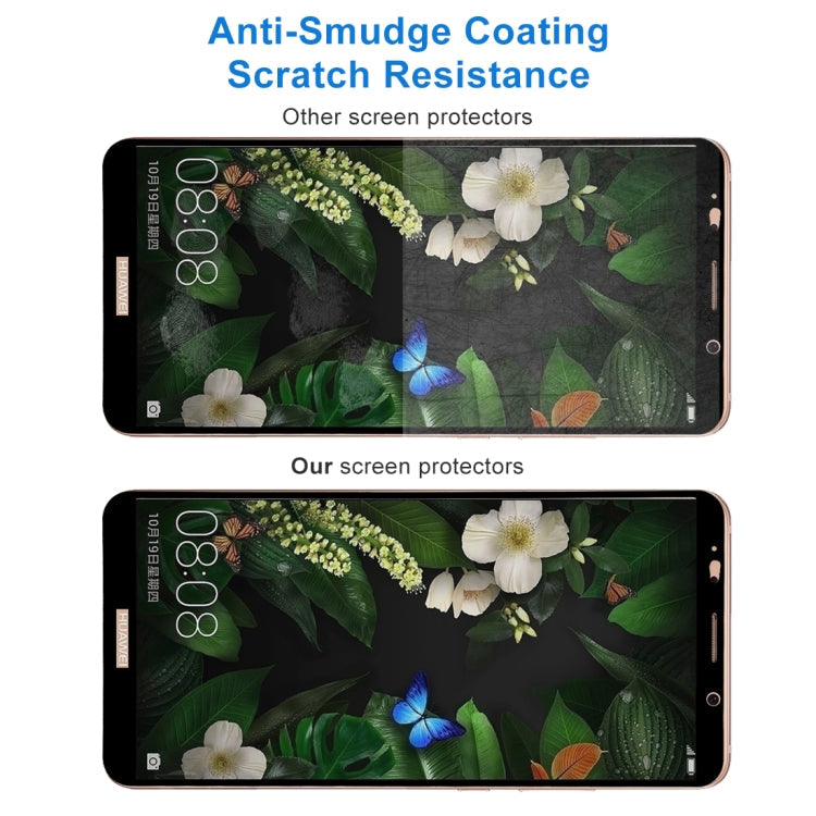 For Huawei Mate 10 Pro 9H Surface Hardness 2.5D Curved Edge HD Explosion-proof Tempered Glass Screen Protector(Black)