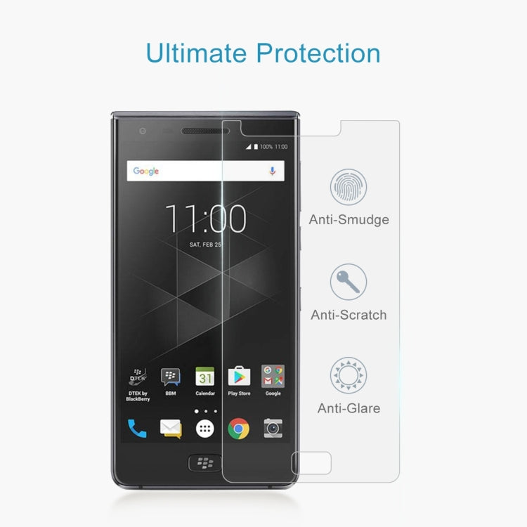2 PCS 0.26mm 9H 2.5D Tempered Glass Film for BlackBerry Motion