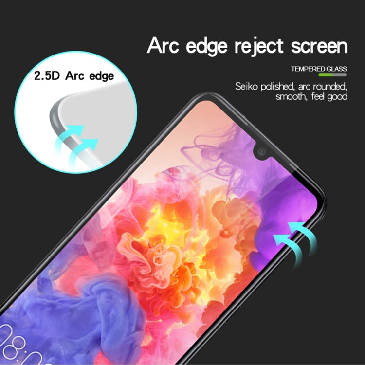 PINWUYO 9H 2.5D Full Screen Tempered Glass Film for Huawei Honor View 20 (Black)