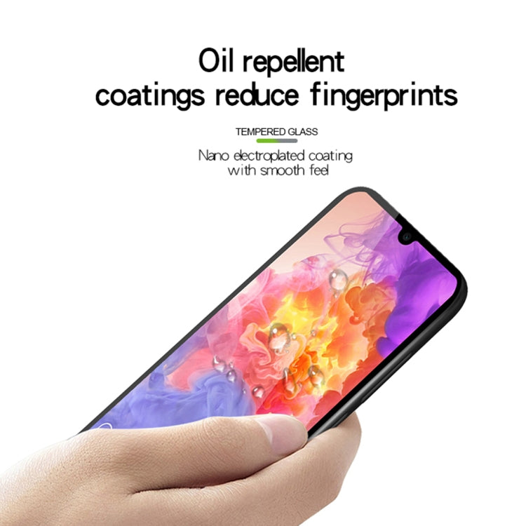PINWUYO 9H 2.5D Full Screen Tempered Glass Film for Huawei Honor View 20 (Black)
