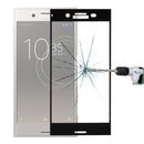 For Sony Xperia XZ Premium 0.33mm 9H Surface Hardness 3D Silk-screen Full Screen Tempered Glass Screen Protector(Black)