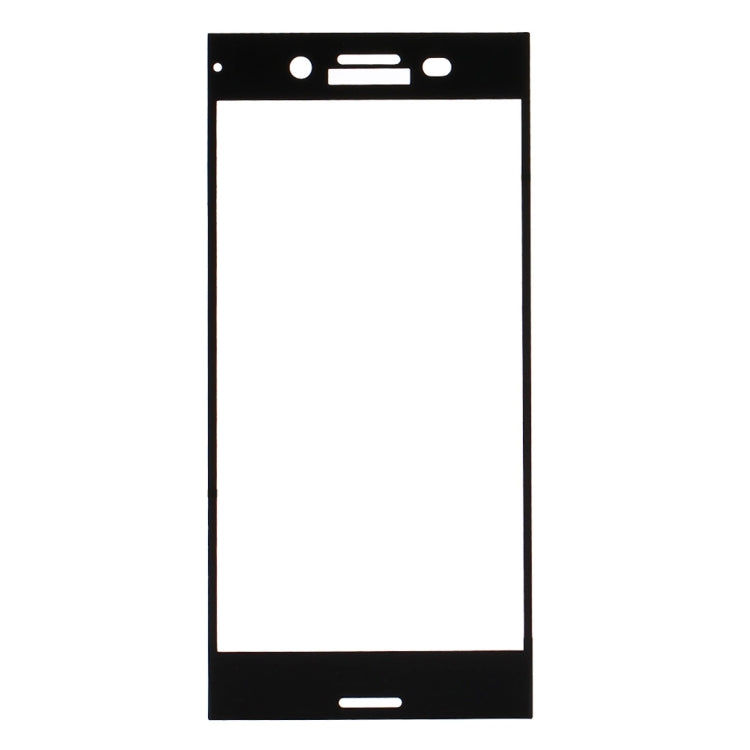 For Sony Xperia XZ Premium 0.33mm 9H Surface Hardness 3D Silk-screen Full Screen Tempered Glass Screen Protector(Black)