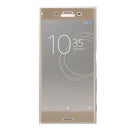 For Sony Xperia XZ Premium 0.33mm 9H Surface Hardness 3D Silk-screen Full Screen Tempered Glass Screen Protector(Gold)
