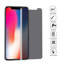 10PCS 9H Surface Hardness 180 Degree Privacy Anti Glare Screen Protector for iPhone X / XS