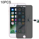10PCS 9H Surface Hardness 180 Degree Privacy Anti Glare Screen Protector for iPhone 6