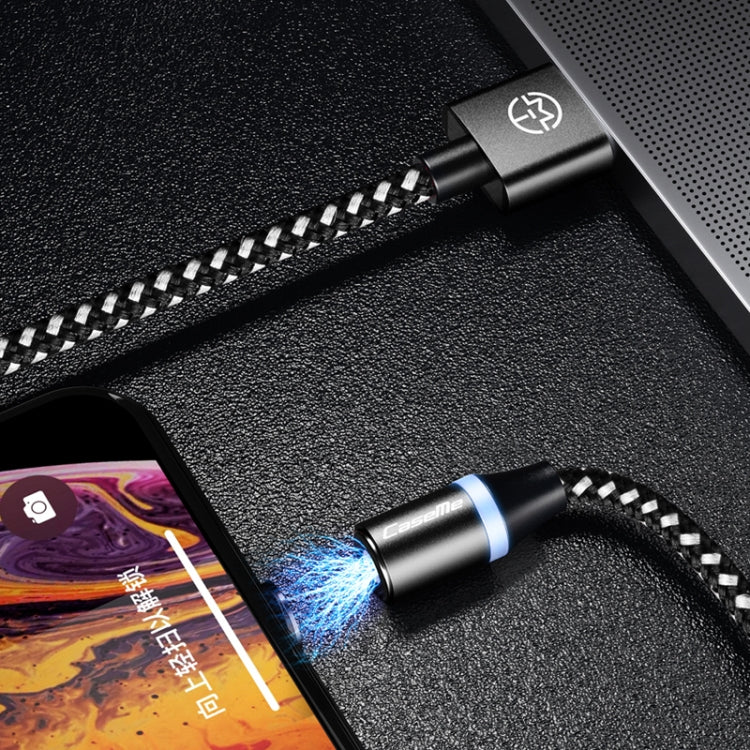 CaseMe Series 2 USB to Micro USB Magnetic Charging Cable, Length: 1m (Red)