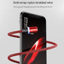 CaseMe Series 2 USB to Micro USB Magnetic Charging Cable, Length: 1m (Red)