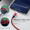 CaseMe Series 2 USB to Micro USB Magnetic Charging Cable, Length: 1m (Red)
