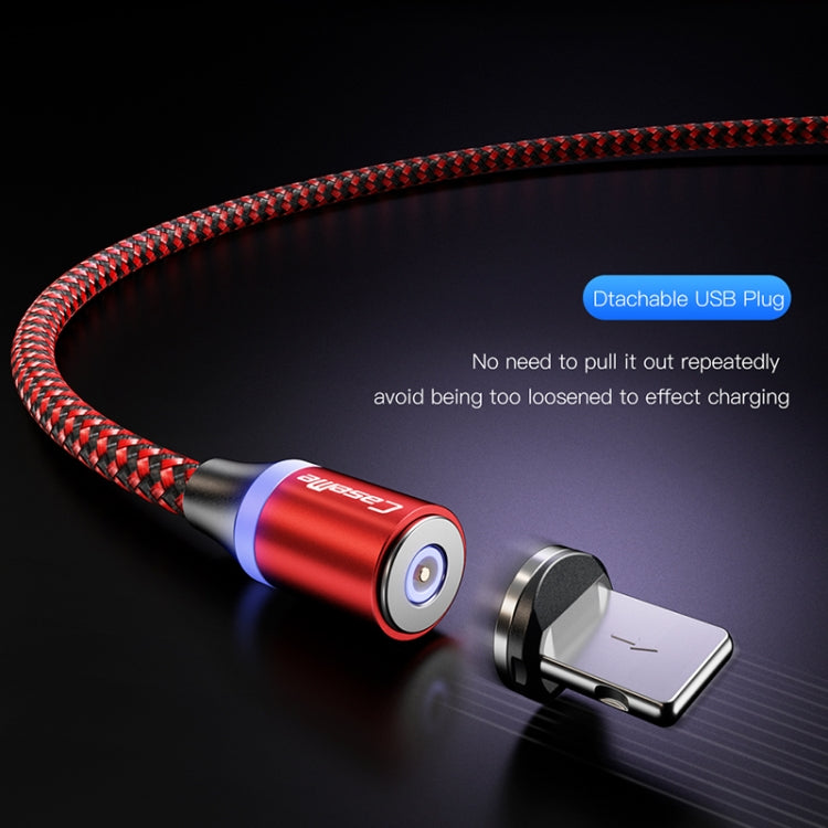 CaseMe Series 2 USB to Micro USB Magnetic Charging Cable, Length: 1m (Red)