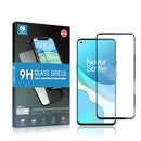 mocolo 0.33mm 9H 2.5D Full Glue Silk Print Tempered Glass Film for OnePlus 8T, Support Fingerprint Unlock(Black)