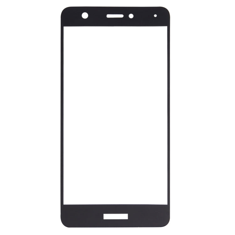 For Huawei nova 0.26mm 9H Surface Hardness Explosion-proof Silk-screen Tempered Glass Full Screen Film (Black)