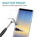 For Galaxy Note 8 0.3mm 9H Surface Hardness 3D Curved Silk-screen Full Screen Tempered Glass Screen Protector(Transparent)
