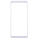 For Galaxy Note 8 0.3mm 9H Surface Hardness 3D Curved Silk-screen Full Screen Tempered Glass Screen Protector(White)