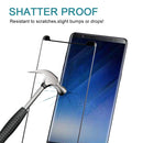 For Galaxy Note 8 0.3mm 9H Surface Hardness 3D Curved Silk-screen Non-full Screen Tempered Glass Screen Protector(Black)