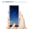 For Galaxy Note 8 0.3mm 9H Surface Hardness 3D Curved Silk-screen Non-full Screen Tempered Glass Screen Protector(Black)